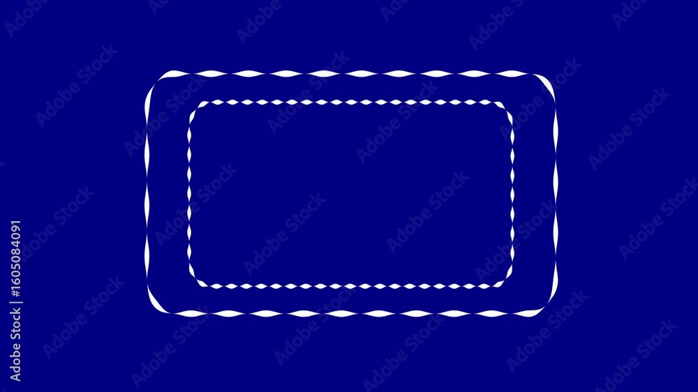 Poster abstract light frame on black background. laser show looped animation. red effect concept design glo
