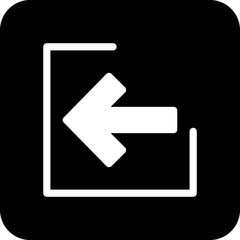 Arrow Circle Left Vector Icon Design