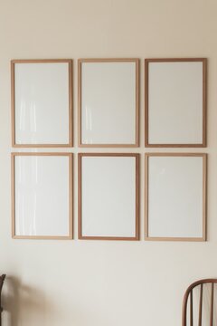Living Room Poster Mockup Set