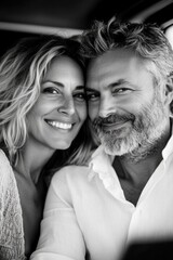 Fototapeta premium Couple celebrating together