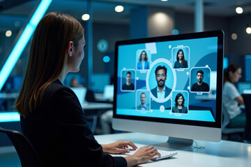 A Cutting-Edge Virtual Meeting Experience with Holographic Technology.