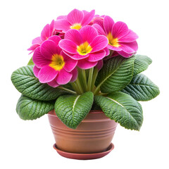 pink flower in pot
