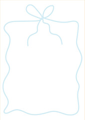 Hand Drawn Vintage Frame – Whimsical Crayon Style Illustration