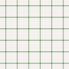Plaid seamless pattern. Check line. Repeating tartan checks design. Repeated scotch stripe flannel. Scotland fabric prints. Gingham twill lattice. Repeat checkered strips weave. Vector illustration