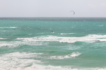 Man Kite Surfing, Batroun, Lebanon