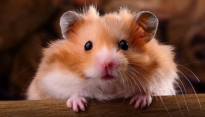 cute hamster photography charming close up capturing the fluffy pet s tiny details
