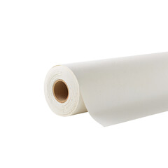 Fototapeta premium Roll of plaster on clean background, concept of isolated on transparent background 