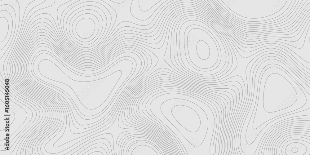 Aufkleber lines seamless topography contour map abstract geometric landscape grid terrain texture mountain rel