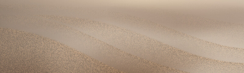 Abstract golden sand dunes landscape.Contrasting ridges and  flowing landscapes.
