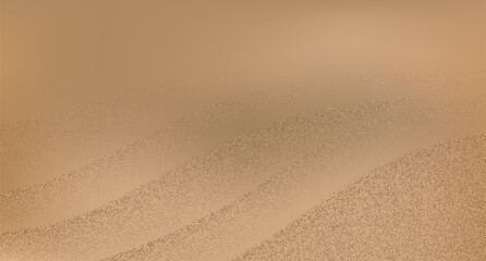 Abstract golden sand dunes landscape.Contrasting ridges and  flowing landscapes.