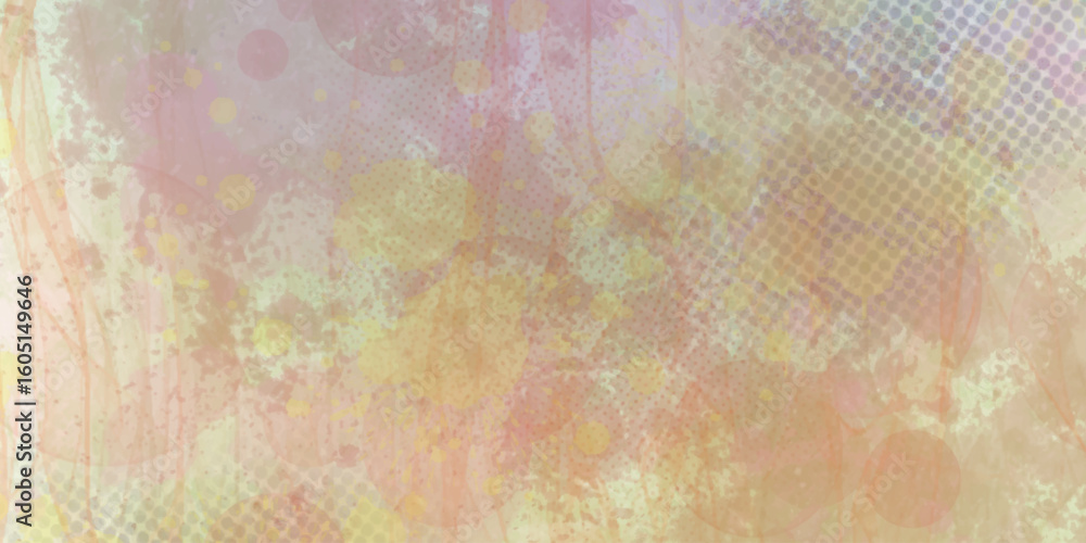 Poster abstract dynamic shape of colorful pattern combination mixes color and design texture watercolor pai