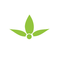 Logo eco – wektorowa grafika © Laura