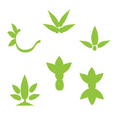 Logo eco – wektorowa grafika © Laura