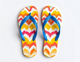 flip flops isolated on white background