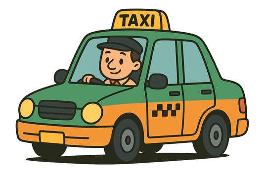 An auto rickshaw with an orangegreen color scheme is positioned against a white backdrop