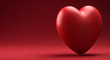  A 3D heart floating with soft lighting.jpg