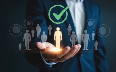 Selecting the Right Candidate A Recruitment and Human Resource Concept