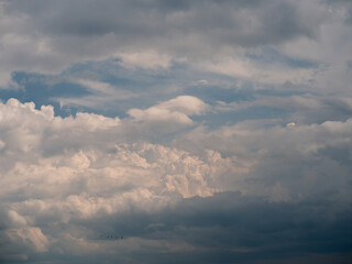 clouds in the sky