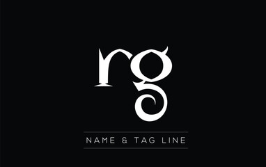 NG logo design. A sophisticated, minimalistic logo design featuring golden stylized typography,  perfect for branding concepts emphasizing luxury, professionalism, and contemporary aesthetics.