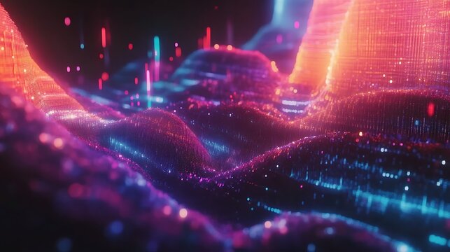 Abstract digital landscape (508)