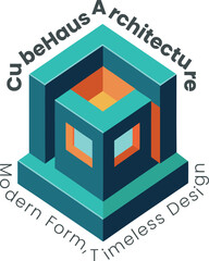 Modern farmhouse architecture timeless design cubehaus logo
