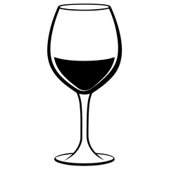 glass of red wine