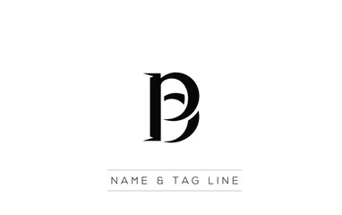 PB logo design. A sophisticated, minimalistic logo design featuring golden stylized typography,  perfect for branding concepts emphasizing luxury, professionalism, and contemporary aesthetics.