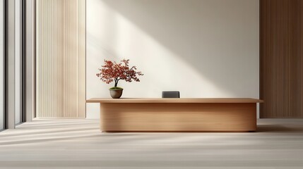 Ceo finding zen in a minimalist japanese-inspired office