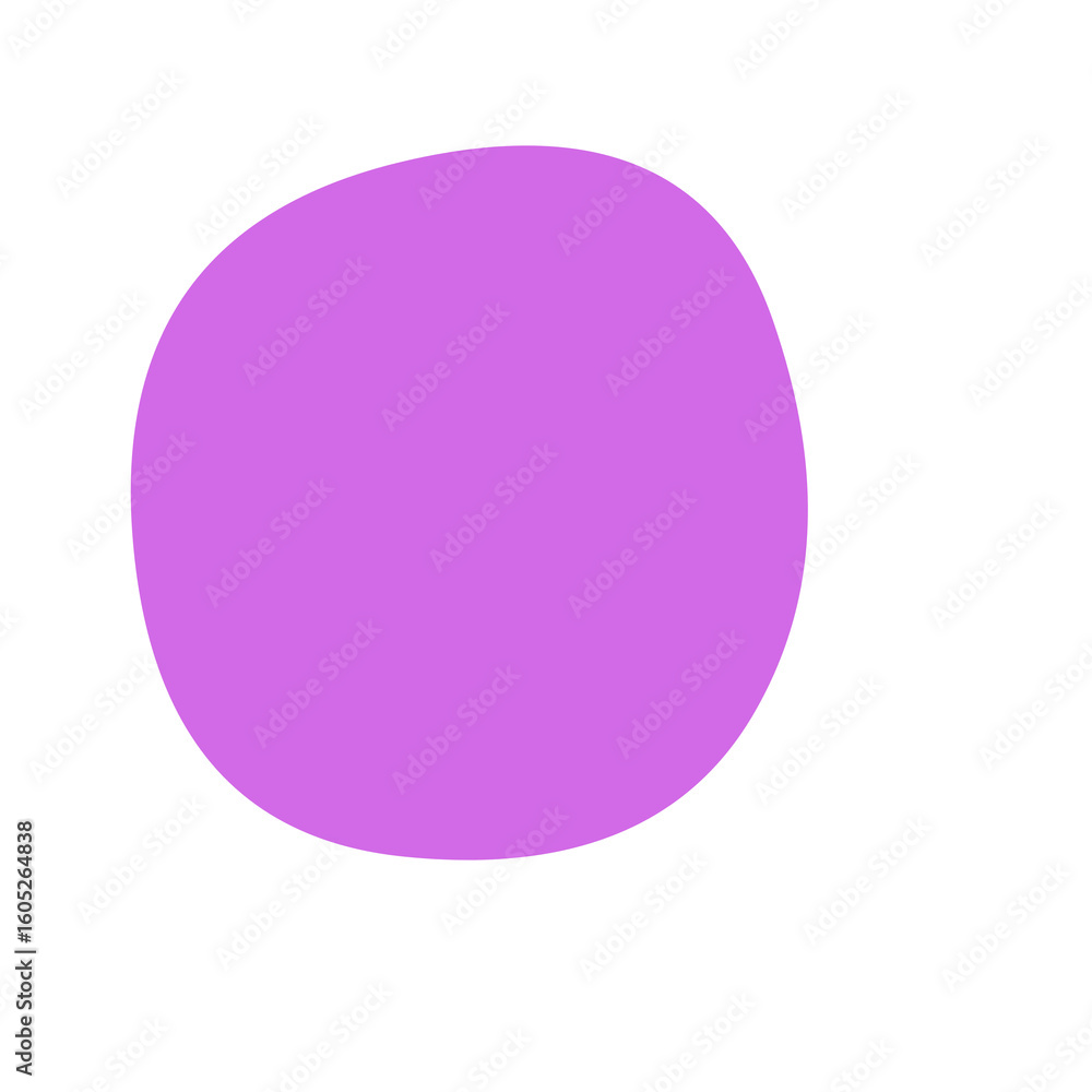 Fototapete isolated light violet circle shape on a solid field providing simple graphic representation art work