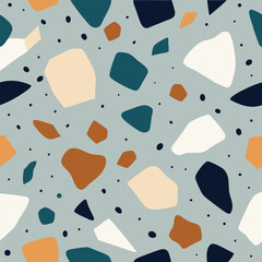 Terrazzo tiles illustration