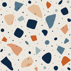 Terrazzo tiles illustration