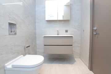 Bathroom Interior in a Luxury House