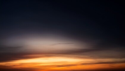 Obraz premium abstract black sunset gradient background dramatic night sky texture for design