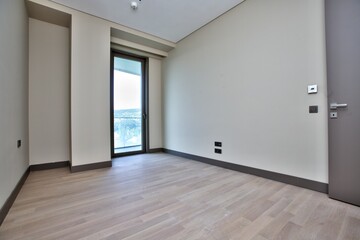 Empty Room Interior in a Luxury House