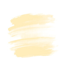 Soft watercolor splash in warm yellow tones on a white background. Perfect for digital design, stationery, invitations, or as a decorative overlay for creative print projects and packaging
