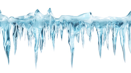 PNG Pastel blue icicle icicles winter ice.