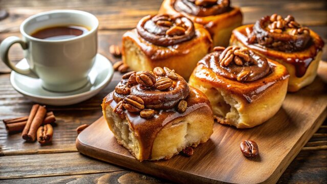 Pecan Sticky Buns – Gooey, nutty delight — best enjoyed with hot morning coffee.
