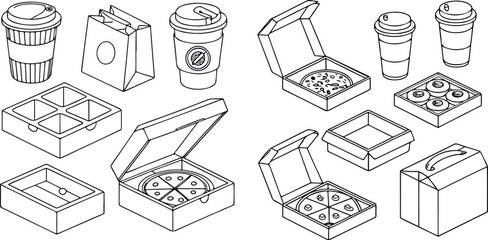 Modern Food Packaging Design for Snacks and Beverages