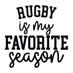 rugby is my favorite season