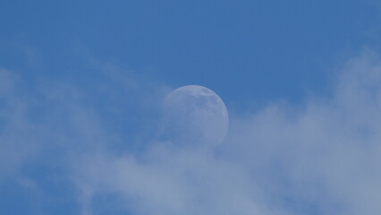Obraz premium moon and clouds