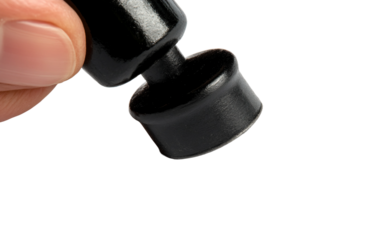 Accountants hand stamping filed on tax return documents during busy tax season isolated on transparent background PNG