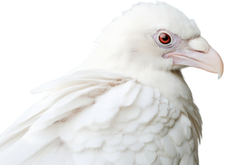 PNG Real albino crow bird photography feathers.