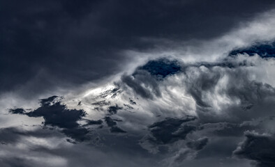Naklejka premium storm clouds