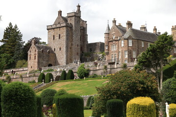 the castle in the park