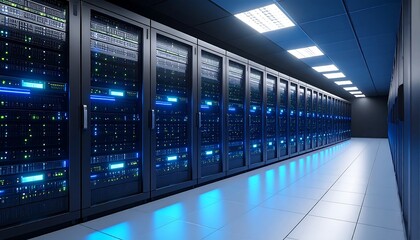 Server room interior