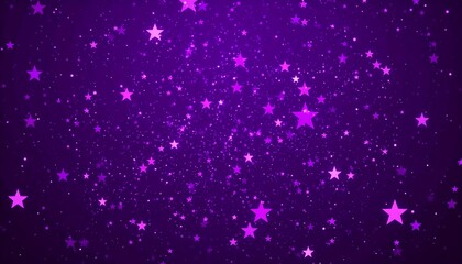Purple star background