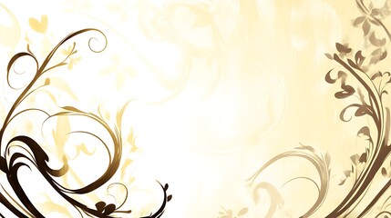 Elegant floral design with soft color gradient