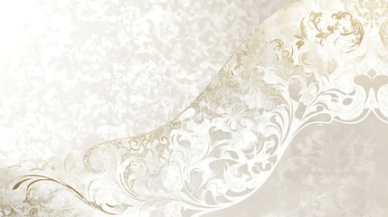 Elegant, flowing, ornate pattern
