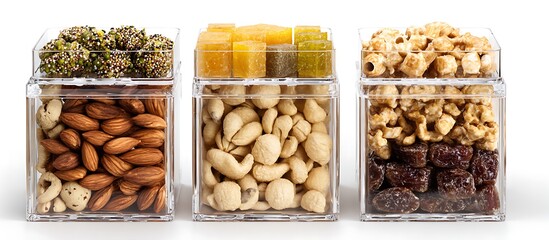 mixed nuts and dried fruits