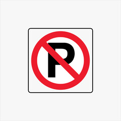 NO PARKING SIGN